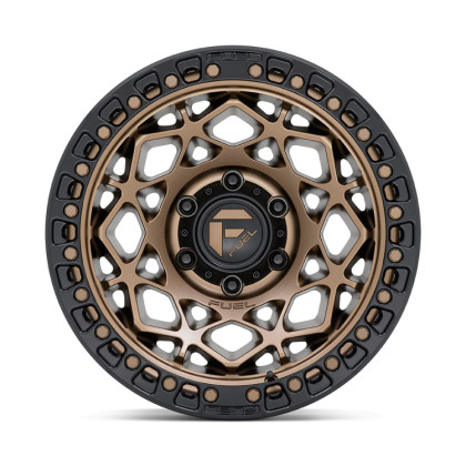 Alloy wheel D785 Unit Bronze W/ Matte Black Ring Fuel