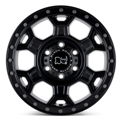 Alloy wheel Matte Black W/ Gunmetal Bolts Midhill Black Rhino