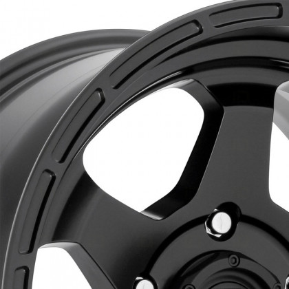 Alloy wheel D664 Shok Matte Black Fuel