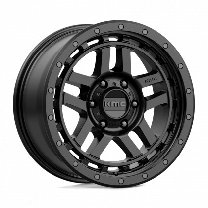 Alloy wheel KM540 Recon Satin Black KMC