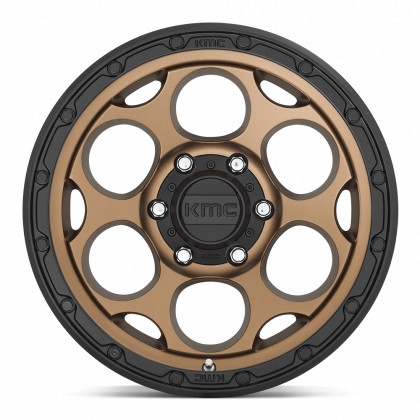 Alloy wheel KM541 Dirty Harry Matte Bronze W/ Black LIP KMC