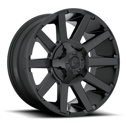 Alloy wheel D437 Contra Satin Black Fuel