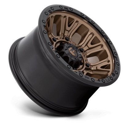 Alloy wheel D826 Traction Matte Bronze W/ Black Ring Fuel