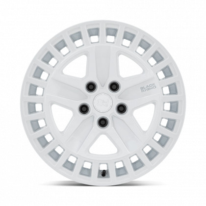 Alloy wheel Gloss White Alston Black Rhino