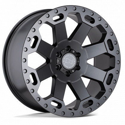 Alloy wheel Matte Gunmetal Warlord Black Rhino