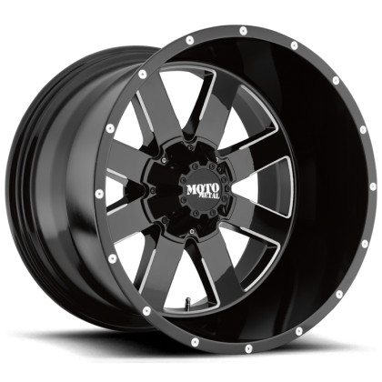 Alloy wheel MO962 Gloss Black Milled Moto Metal