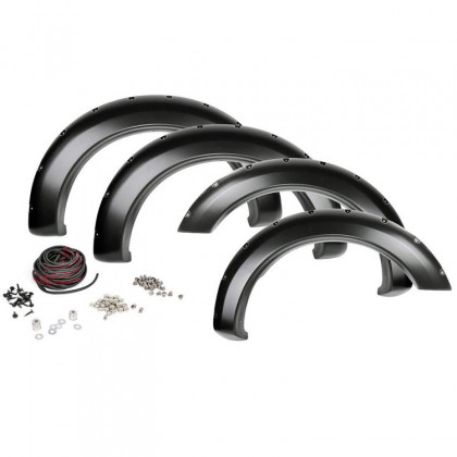 Front and rear fender flares Rough Country Pocket