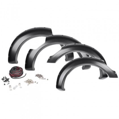 Front and rear fender flares Rough Country Pocket