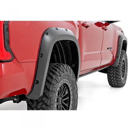 Front and rear fender flares Rough Country Traditional Pocket