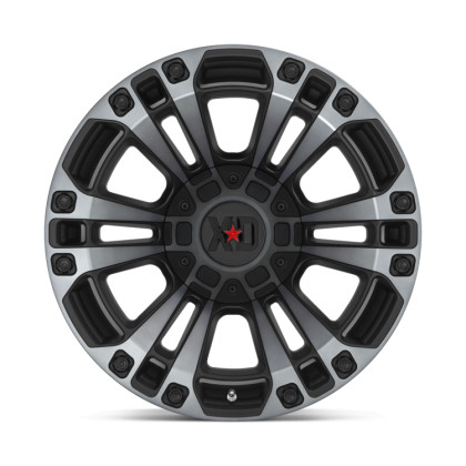 Alloy wheel XD851 Monster 3 Satin Black W/ Gray Tint XD Series