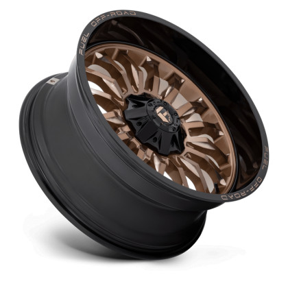 Alloy wheel D797 ARC Platinum Bronze W/ Black LIP Fuel