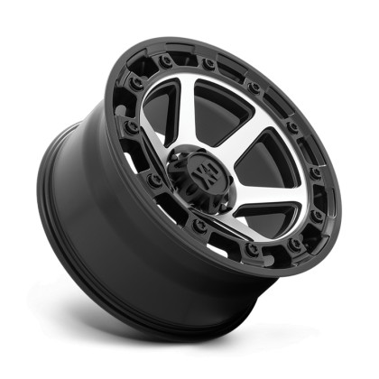 Alloy wheel XD862 Raid Satin Black Machined XD Series