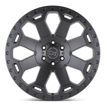 Alloy wheel Matte Gunmetal Warlord Black Rhino