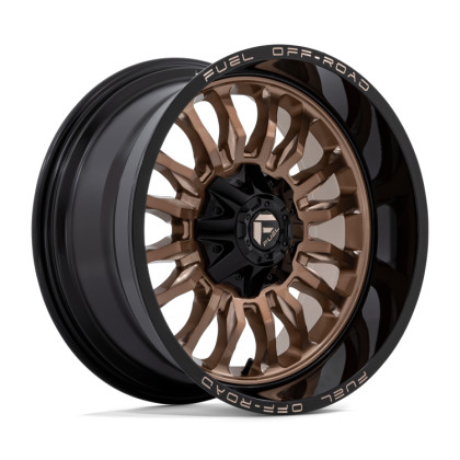 Alloy wheel D797 ARC Platinum Bronze W/ Black LIP Fuel