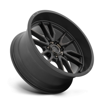 Alloy wheel D762 Clash Matte Black Double Dark Tint Fuel