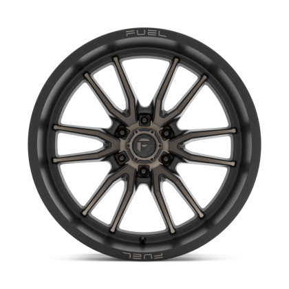 Alloy wheel D762 Clash Matte Black Double Dark Tint Fuel