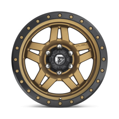 Alloy wheel D583 Anza Matte Bronze Black Bead Ring Fuel