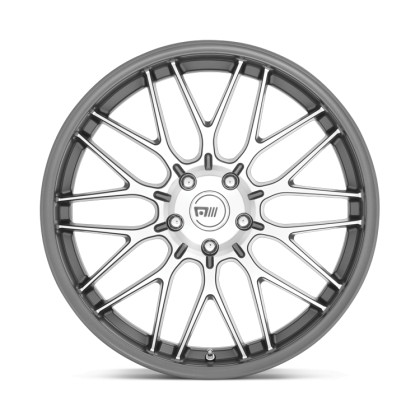 Alloy wheel MR153 Cm10 Machined Gunmetal Motegi Racing