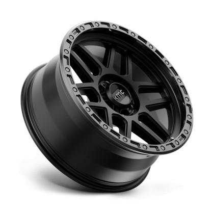 Alloy wheel KM544 Mesa Satin Black W/ Gloss Black LIP KMC