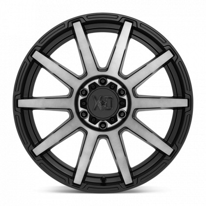 Alloy wheel XD847 Outbreak Satin Black W/ Gray Tint XD Series