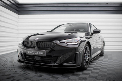 Street pro spojler pod nárazník lipa BMW 2 Coupe G42 černo červený