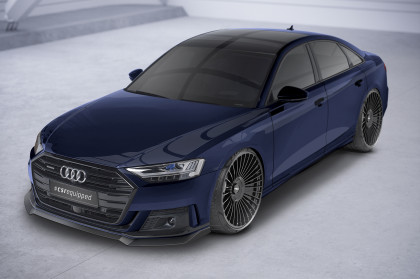 Spoiler pod přední nárazník CSR CUP pro Audi A8 D5 S-Line - carbon look lesklý