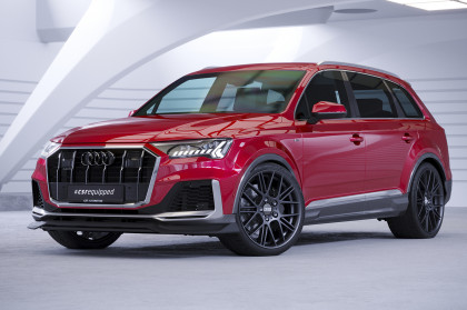 Spoiler pod přední nárazník CSR CUP pro Audi Q7 (4M) S-Line / SQ7 (4M) - carbon look matný