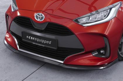 Spoiler pod přední nárazník CSR CUP pro Toyota Yaris (XP21) - carbon look lesklý