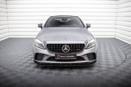 Street pro spojler pod nárazník lipa Mercedes-AMG C43 Coupe C205 Facelift Facelift černý