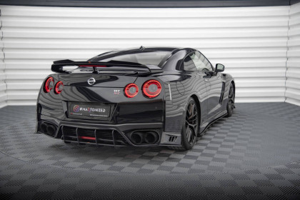 Splittery zadní boční Street Pro Nissan GTR R35 Facelift černé