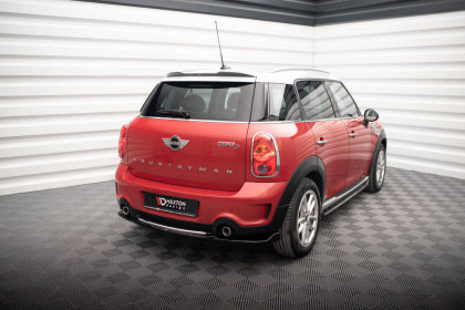 Spoiler zadního nárazniku Mini Cooper Countryman R60 Facelift černý lesklý plast