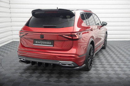 Spoiler zadního nárazniku Seat Tarraco FR Mk1 černý lesklý plast