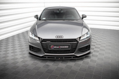 Street pro spojler pod nárazník lipa Audi TT S / S-Line 8S černo červený