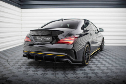 Splittery zadní boční Street Pro Mercedes-AMG CLA 45 C117 Facelift černé