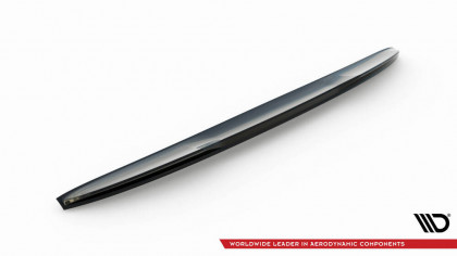 Prodloužení spoileru 3D Audi A3 / A3 S-Line / S3 / RS3 Sedan 8Y černý lesklý plast