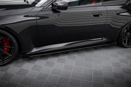 Prahové lišty Street pro V.1 + flaps BMW M2 G87 černé