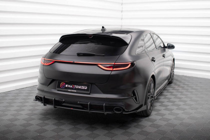 Spoiler zadního nárazníku Street pro Kia Proceed GT Mk1 Facelift černý