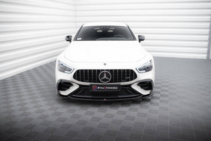 Spojler pod nárazník lipa V.1 Mercedes-AMG GT 43 4 Door Coupe V8 Styling Package černý leský plast