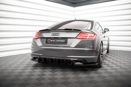 Prodloužení spoileru Audi TT S / S-Line 8S černý lesklý plast