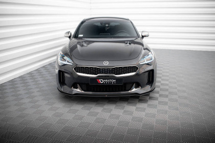 Street pro spojler pod nárazník lipa Kia Stinger GT / GT-Line Mk1 černý