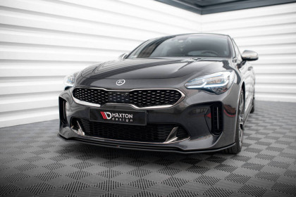 Street pro spojler pod nárazník lipa Kia Stinger GT / GT-Line Mk1 černý