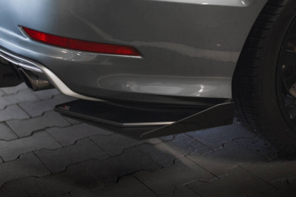 Splittery zadní boční Street Pro + flaps Audi S3 Sedan 8V černé