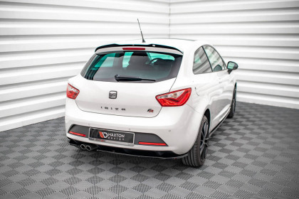 Prodloužení spoileru Seat Ibiza FR SC Mk4 Facelift černý lesklý plast