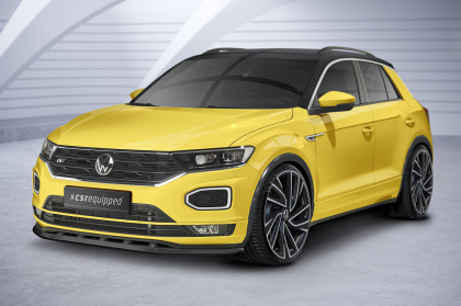 Spoiler pod přední nárazník CSR CUP pro VW T-Roc (A1) R-Line - carbon look matný