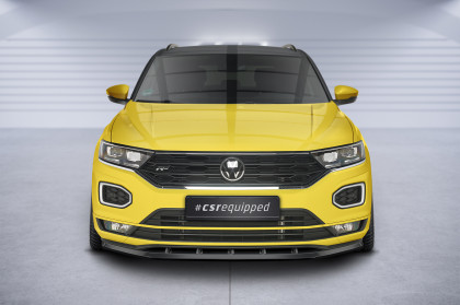 Spoiler pod přední nárazník CSR CUP pro VW T-Roc (A1) R-Line - carbon look matný