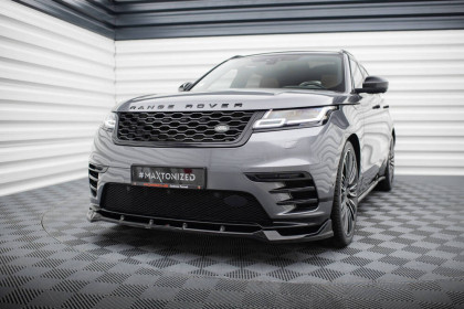 Spojler pod nárazník lipa Land Rover Range Rover Velar R-Dynamic Mk1 černý leský plast