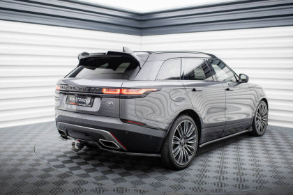 Spoiler zadního nárazniku Land Rover Range Rover Velar R-Dynamic Mk1 černý lesklý plast