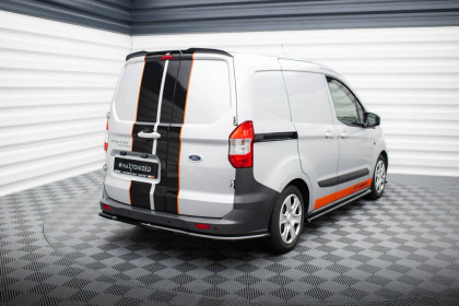 Spoiler zadního nárazniku Ford Transit Courier Mk1 černý lesklý plast