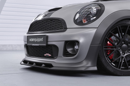 Spoiler pod přední nárazník CSR CUP pro Mini Cooper Coupe JCW (R58/R59) - carbon look lesklý