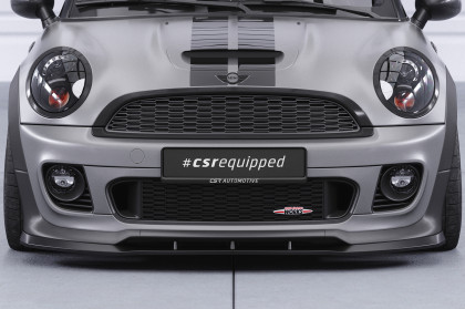 Spoiler pod přední nárazník CSR CUP pro Mini Cooper Coupe JCW (R58/R59) - carbon look lesklý